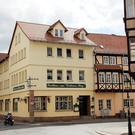 Hotel Garni Zum Goldenen Ring Quedlinburg Εξωτερικό φωτογραφία