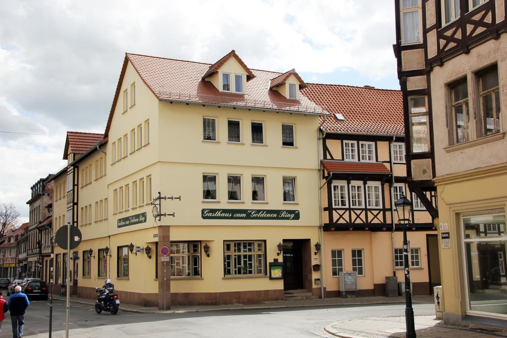 Hotel Garni Zum Goldenen Ring Quedlinburg Εξωτερικό φωτογραφία